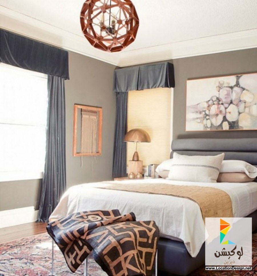 Спальня в песочных тонах