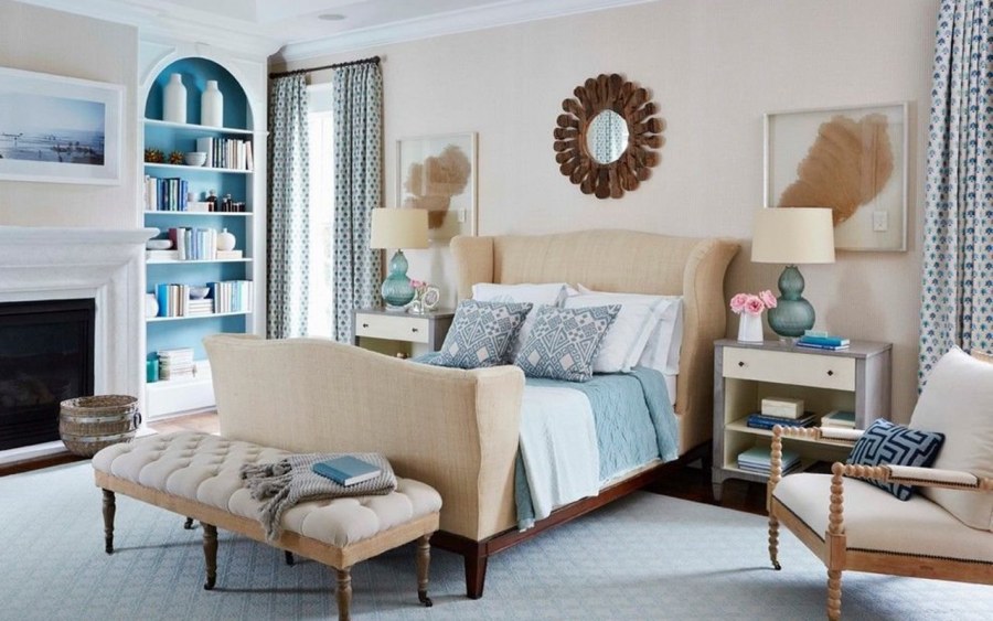 Полосатые стены в интерьере