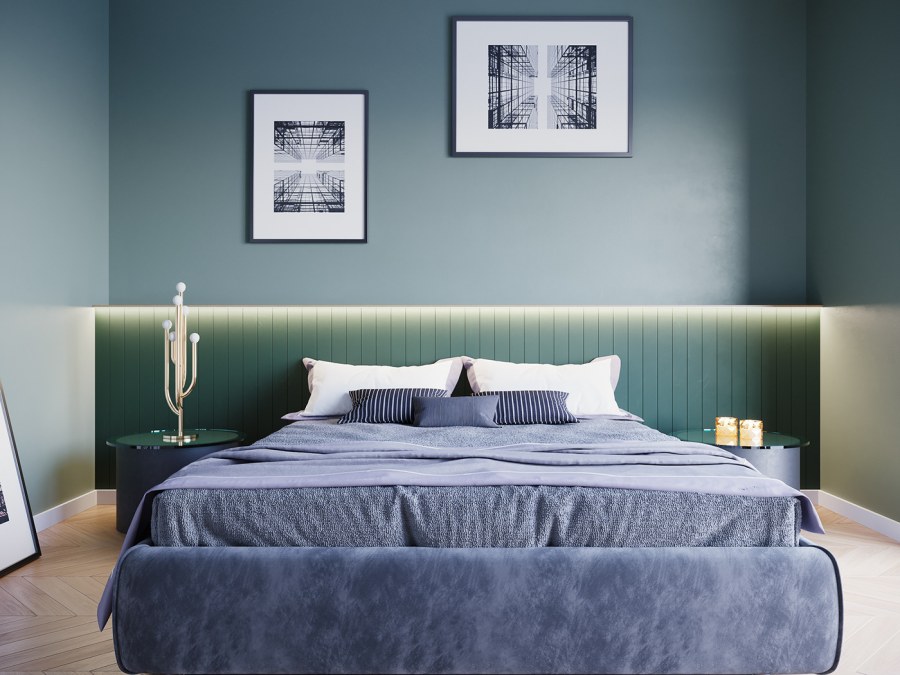 Изумрудный цвет в интерьере Дюлюкс