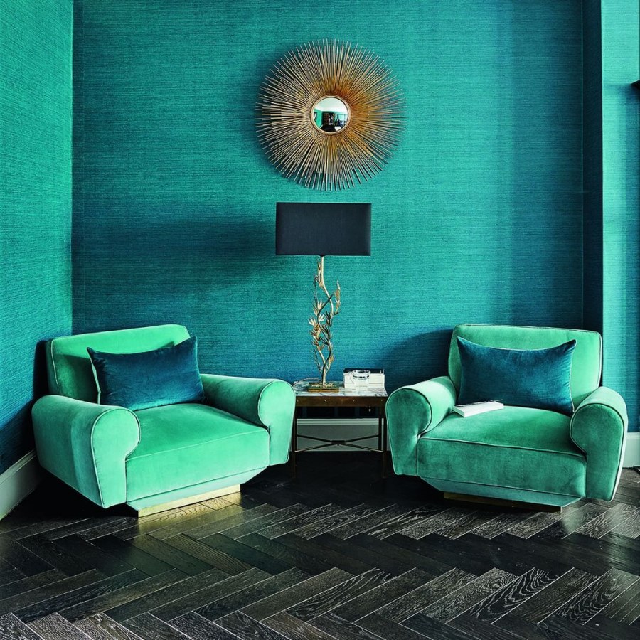 Изумрудный цвет в интерьере Дюлюкс