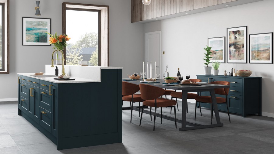 Бирюзовый цвет стен