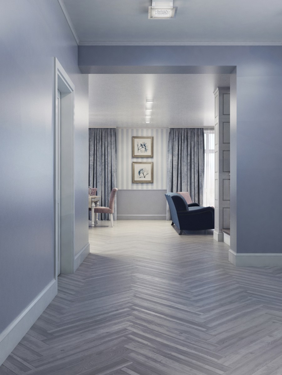 Дизайн в холодных тонах