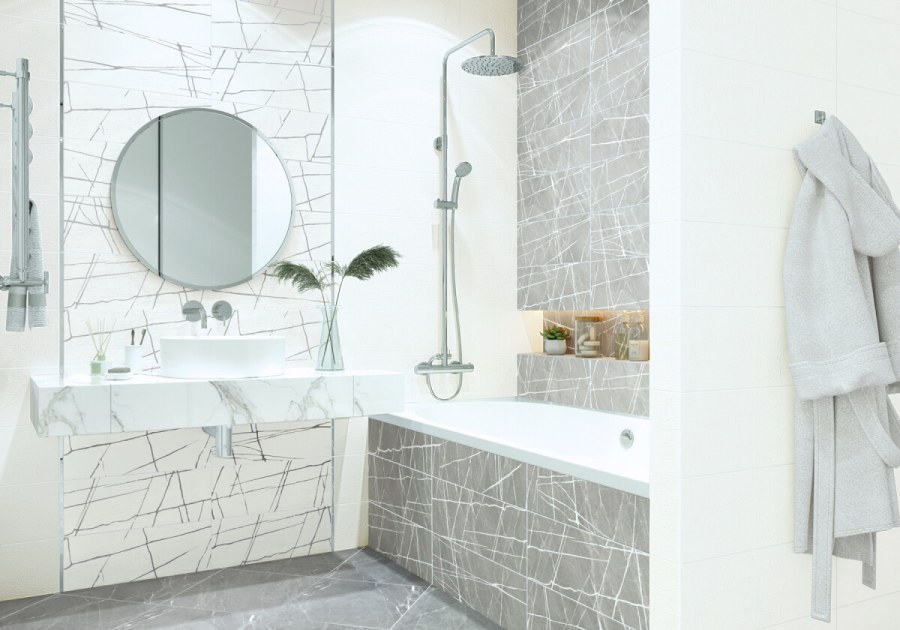 Chicago White Stone wt11chs00 плитка настенная 200*600 (15 шт в уп/54 м в пал)