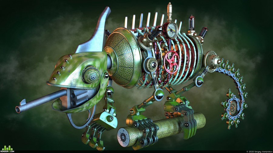 Стимпанк изобретатель