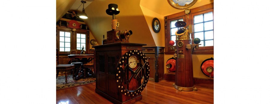 Моноколесо стимпанк