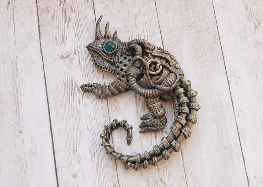 Механический Кракен Steampunk