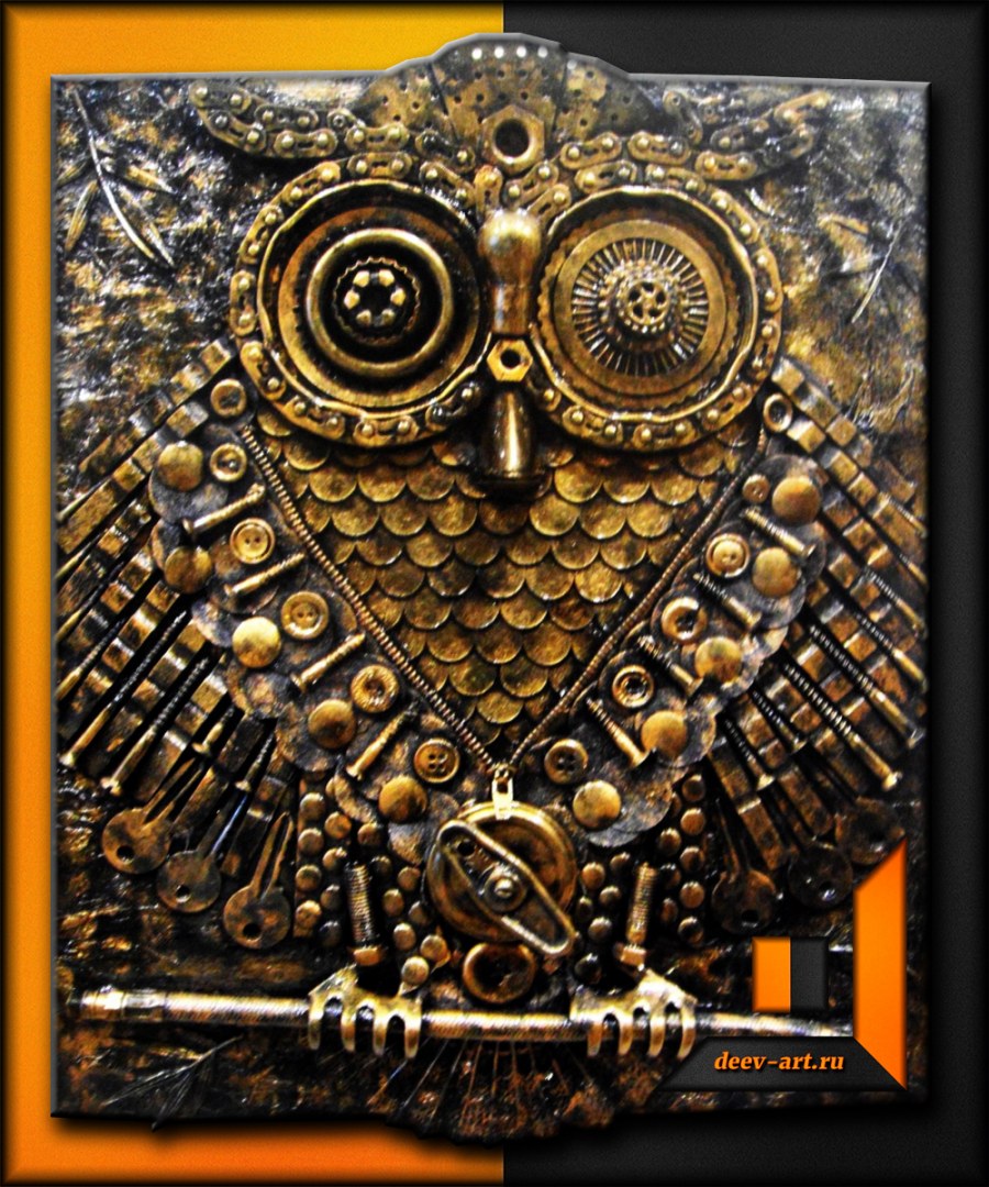 Стимпанк панно