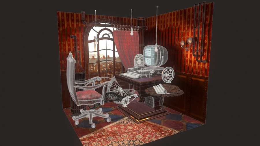 Стиль Steampunk в интерьере