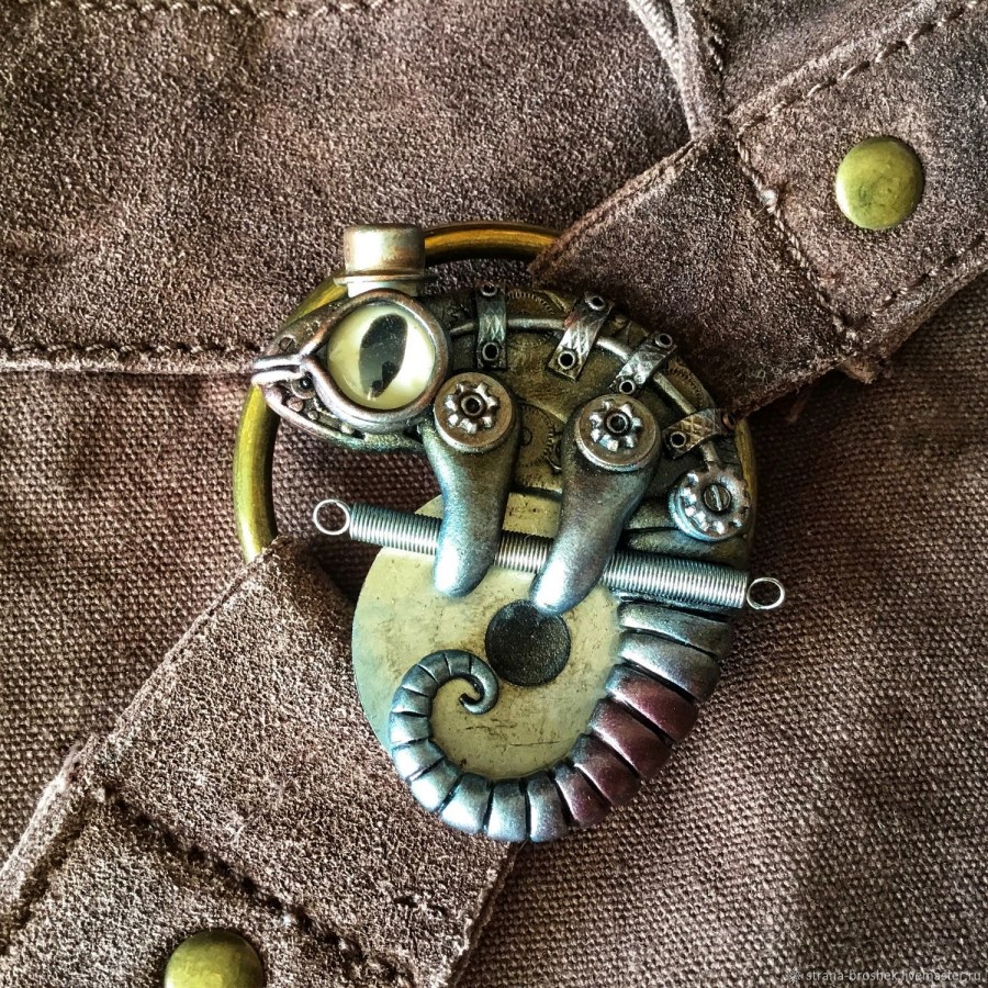 Ворота в стиле стимпанк