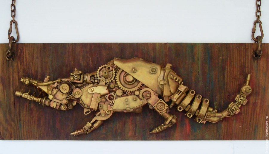 Мебель в стиле дизельпанк