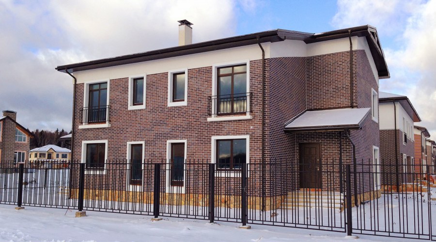 Макет коттеджного поселка