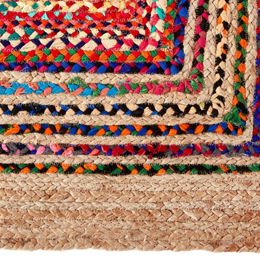 Плетеный коврик