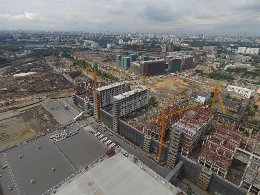 Легенда парк Воронеж ход строительства