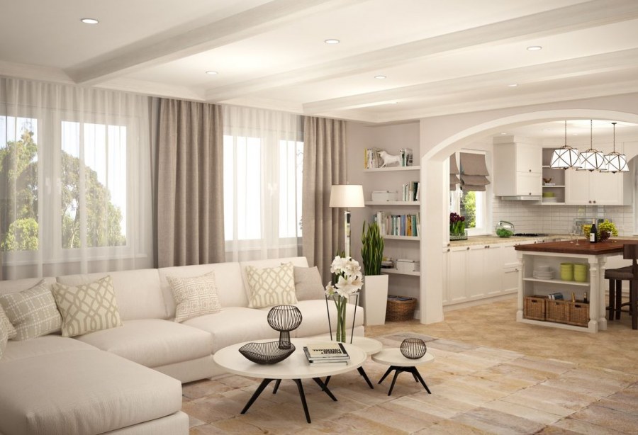 Кухня гостиная