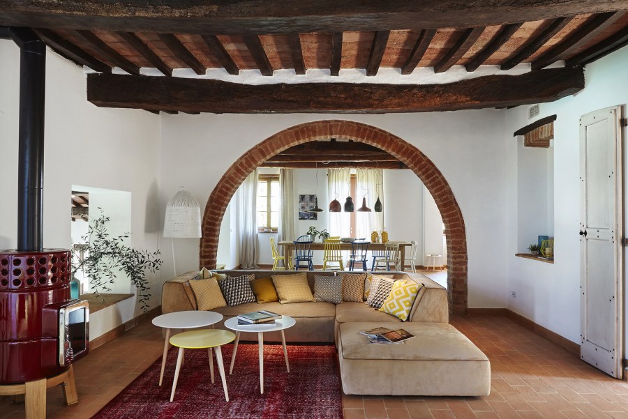 Вилла в Тосканском стиле внутри