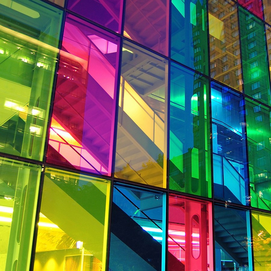 Цветное остекление