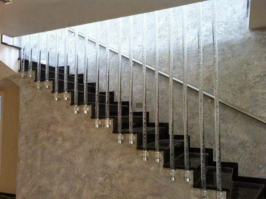 Стеклянные ограждения для лестницы