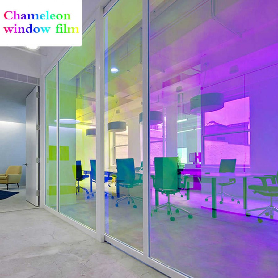 Стеклянные перегородки цветные