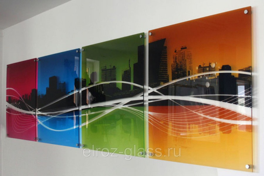 Ультрафиолетовая печать на стекле