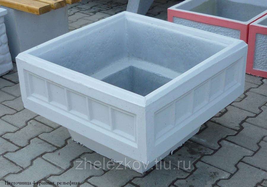 Бетонгарант вазоны 700х700х500