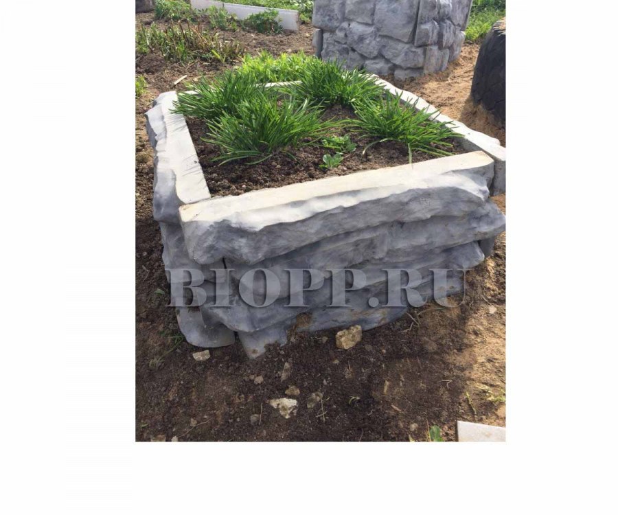 Цветник «бутовый камень» от производителя