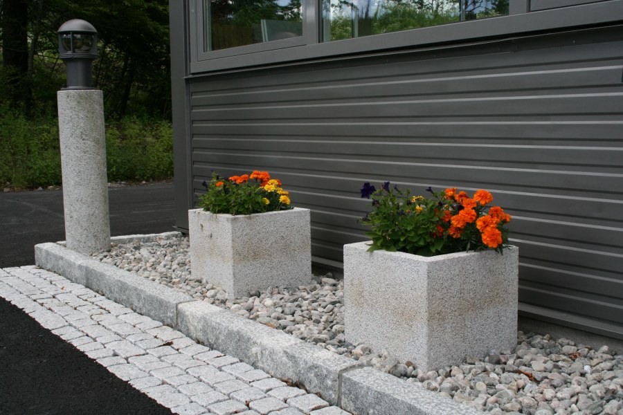 Шарнирный поребрик ландшафт