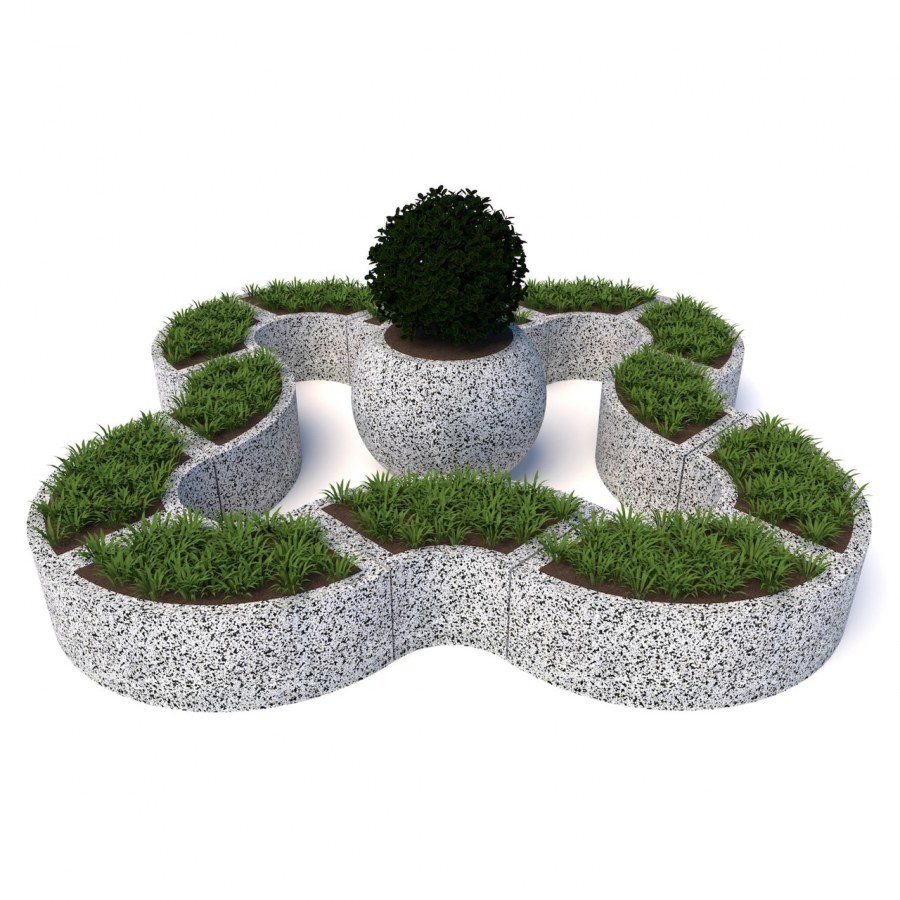 Малые архитектурные формы вазоны из бетона