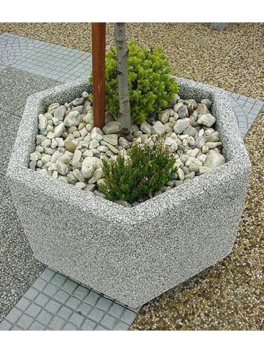 Вазон бетонный Гранд Дельта