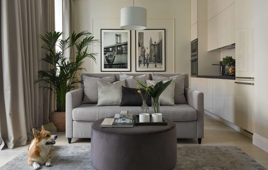 Строгий интерьер квартиры