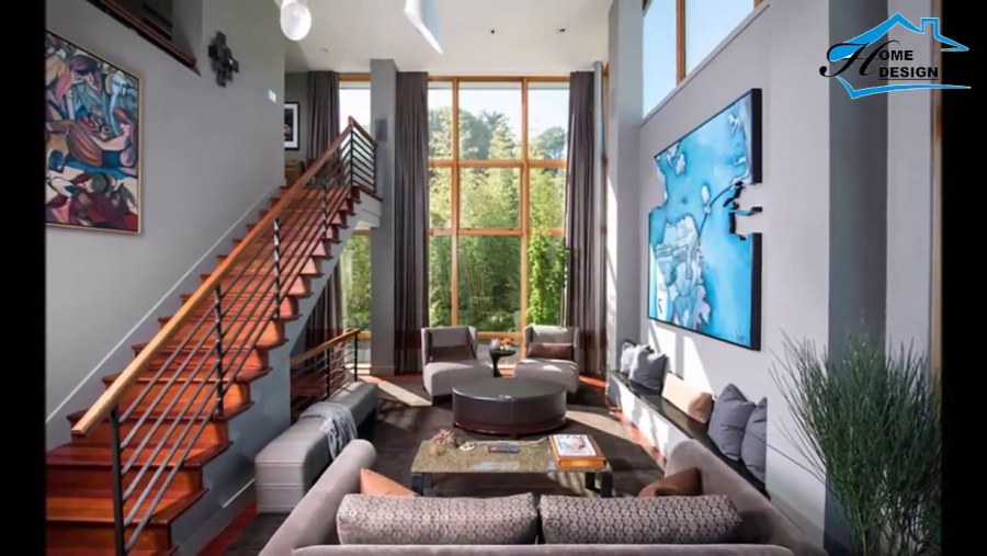 Красивая столовая комната