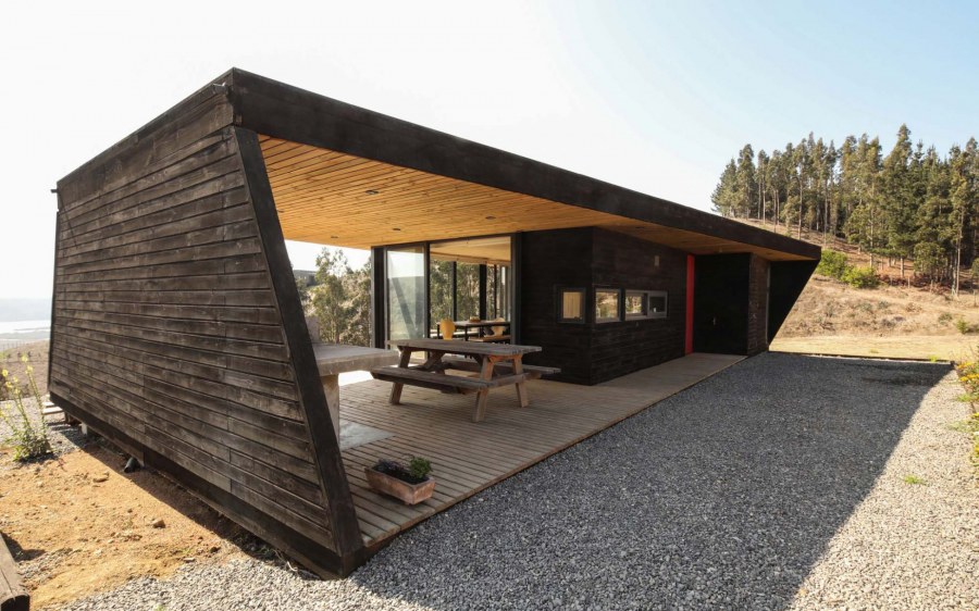 Barn House с плоской крыши