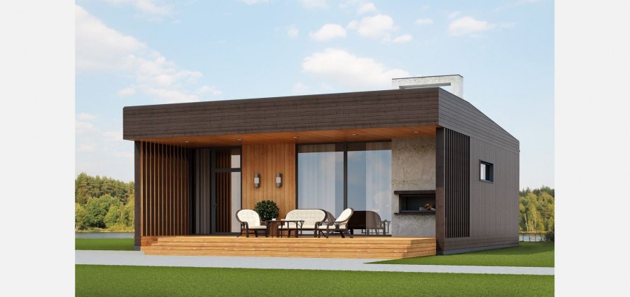 Современная баня