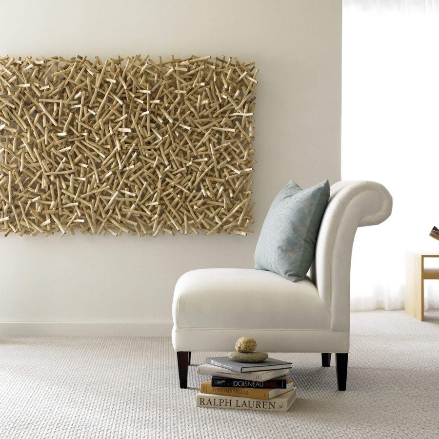 Декор стен в спальне