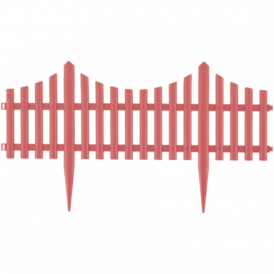 Ограждение садовое giardino Club заборчик 180293 4 секции