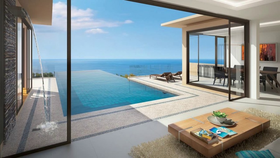 Вилла с видом на море