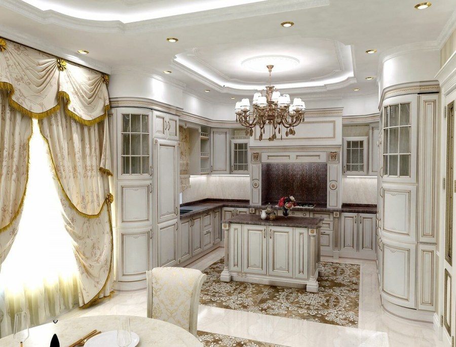 Гостиная Неоклассика и арт деко