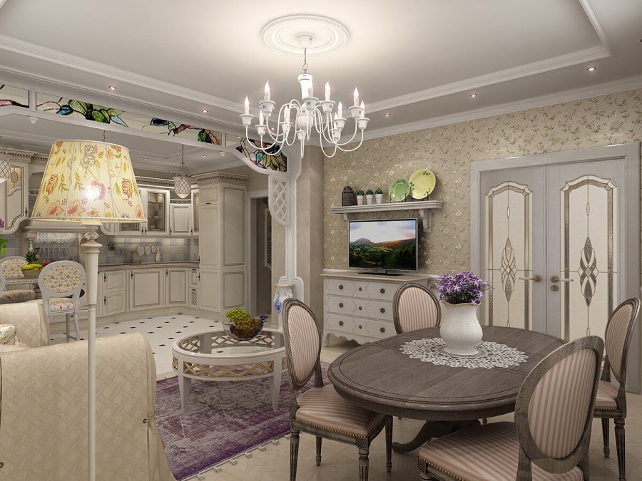 Гостиная Неоклассика 2021