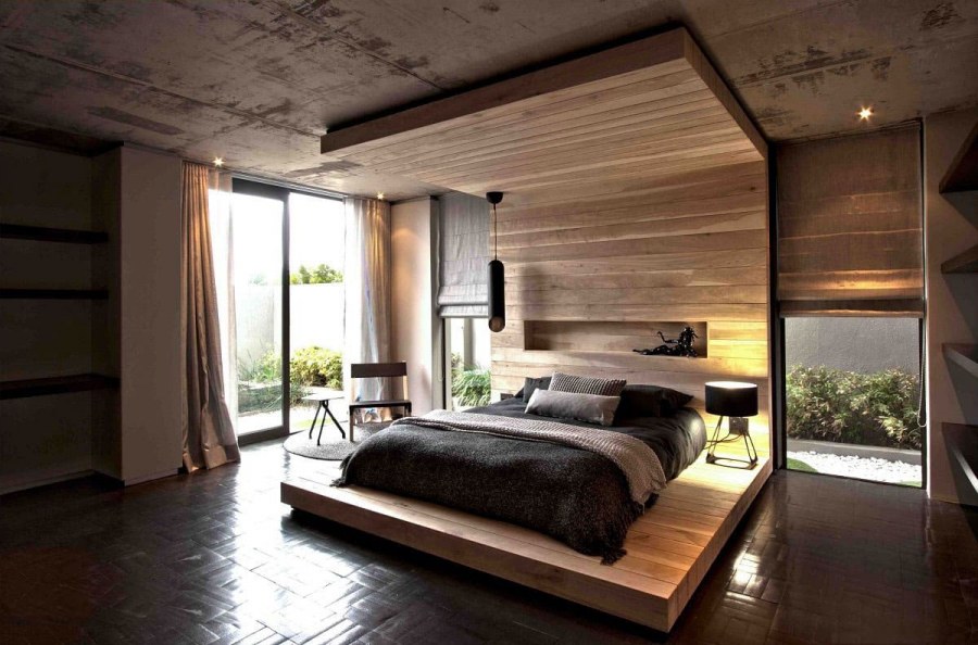 Спальня дерево