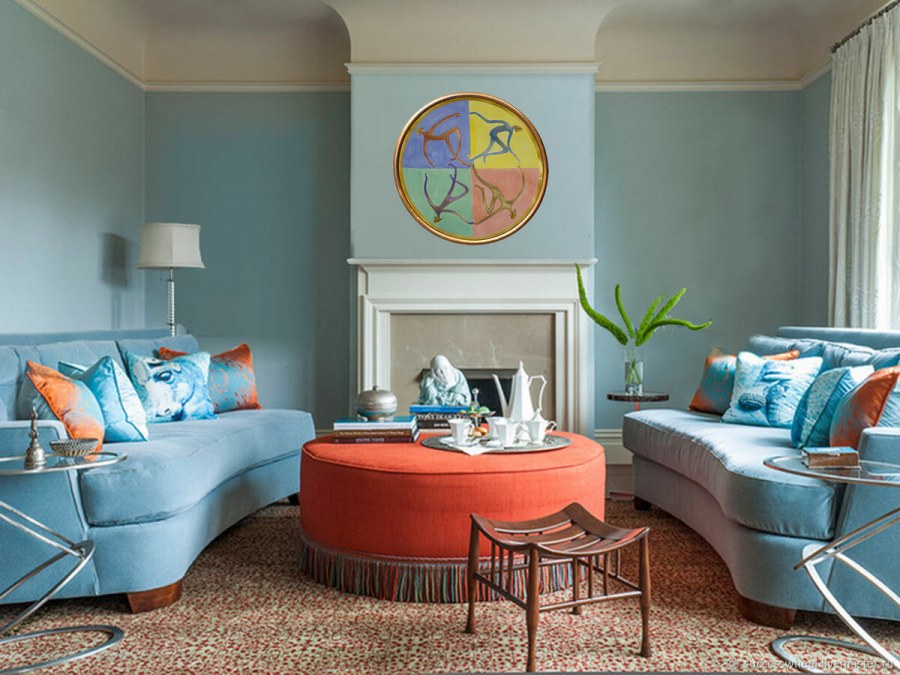 Цветовые сочетания в интерьере