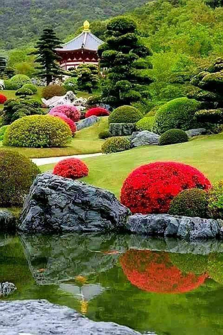 Дендра парк японский сад