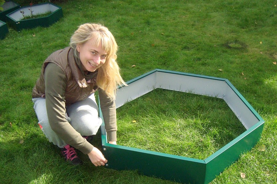 Купить грядку клумбу сборную