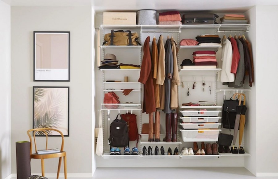 Шведская гардеробная система прихожая Elfa