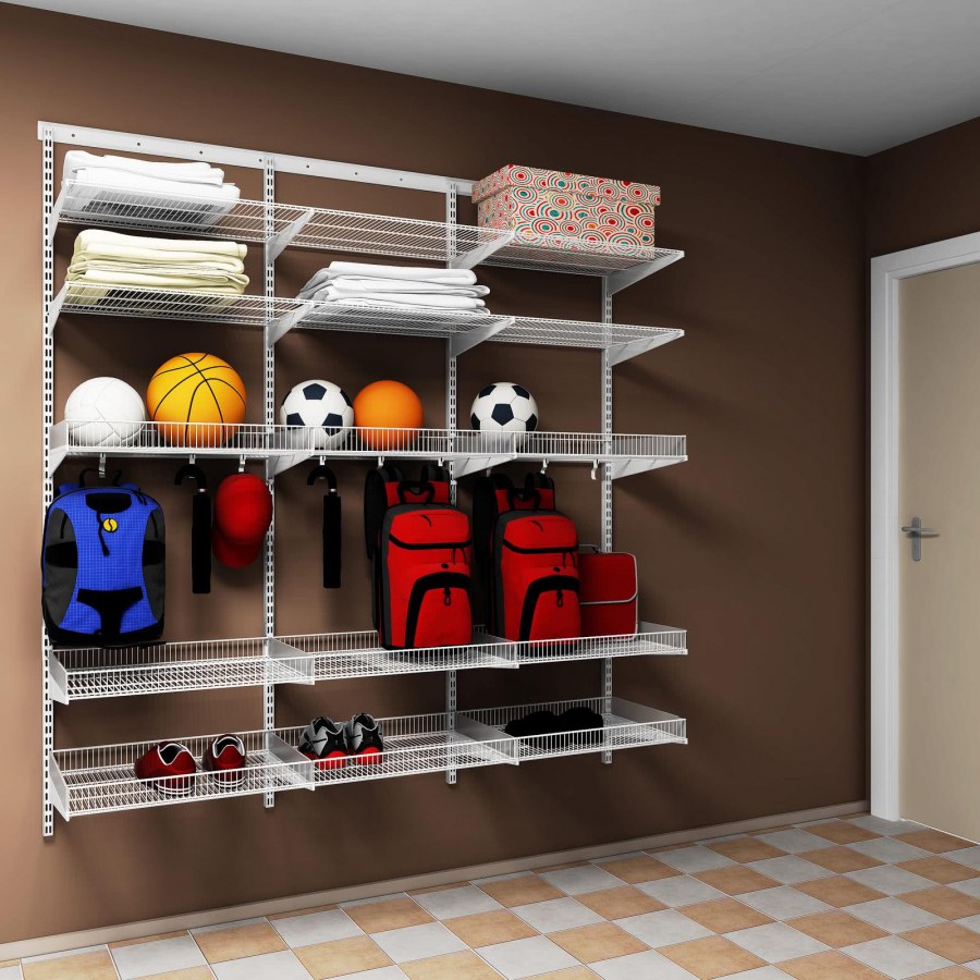 Стеллажные системы для гардеробной аристо