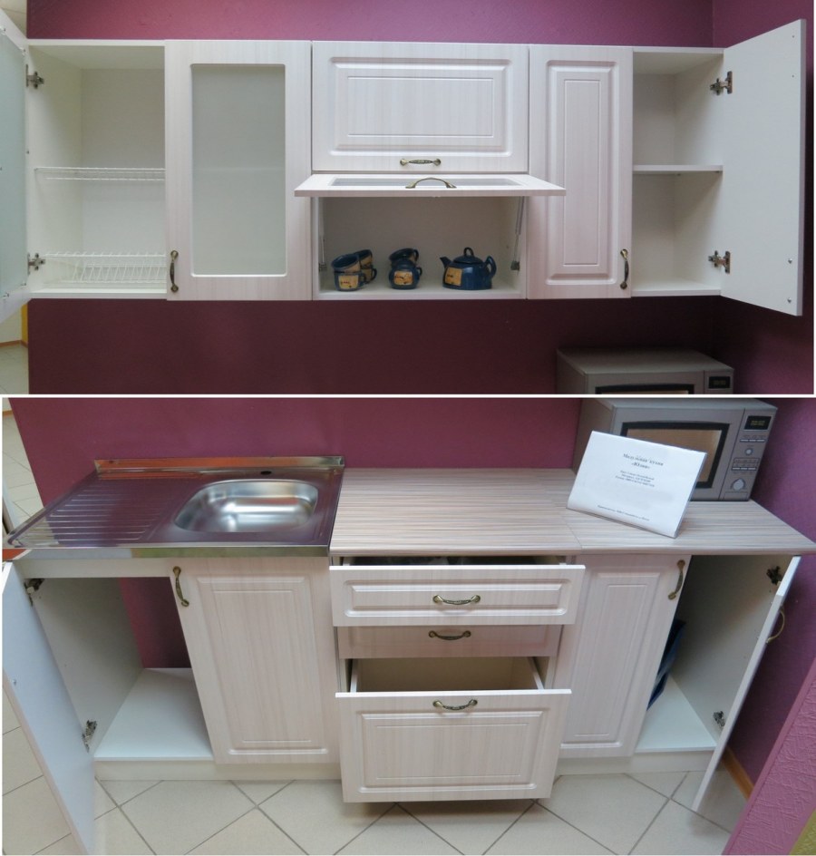 Кухня Юлия Стендмебель Сандал белый