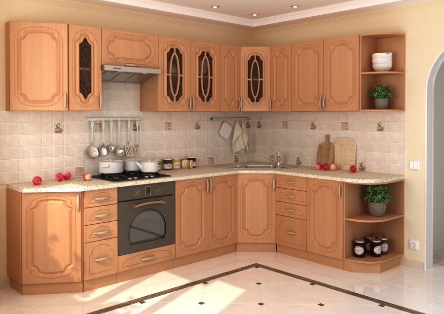 Кухня Лира ольха