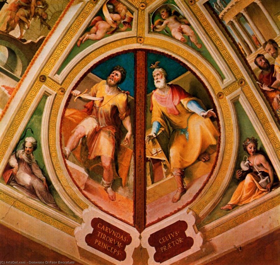 Фрески маньеризма