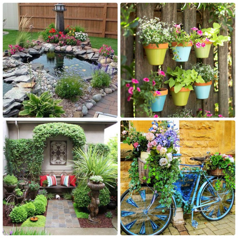 Украшение двора