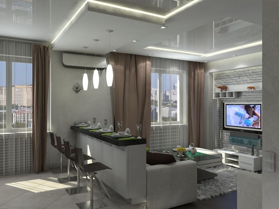 Гостиная Неоклассика Тиффани