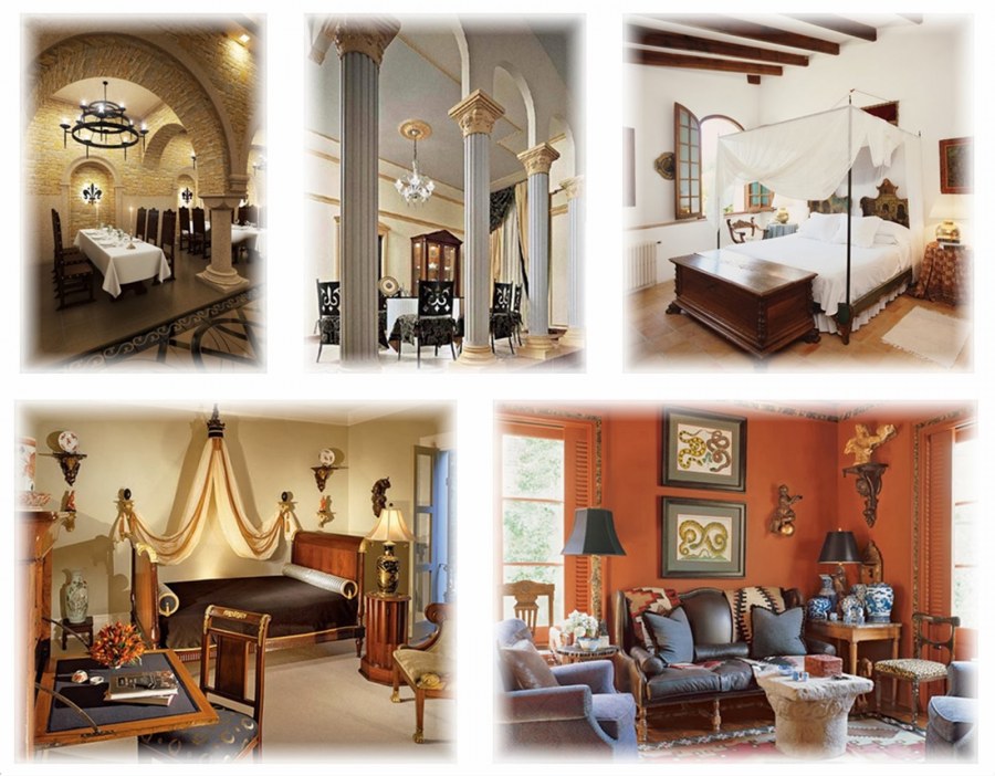 Исторический стиль в интерьере романизм