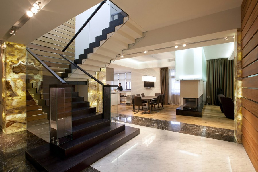 Внутренний интерьер коттеджей